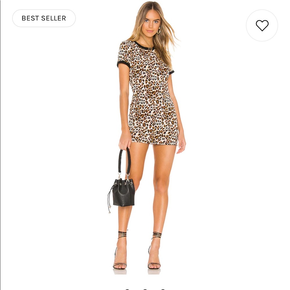 Superdown Leopard Print Dress